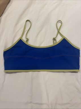 SET Active Gone Bananas Women’s Blue & Lime Sportbody Bra
